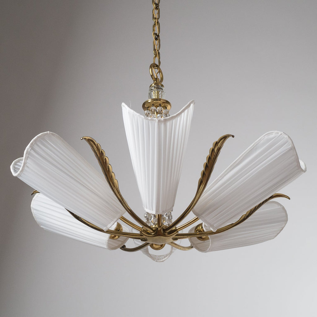 Arsole Lustre en Cristal et Tissu à Créativité Individuelle - Neutralighting