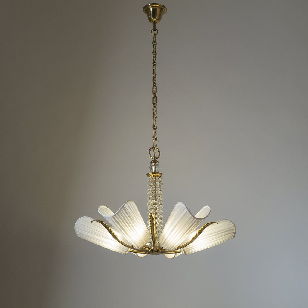 Arsole Lustre en Cristal et Tissu à Créativité Individuelle - Neutralighting
