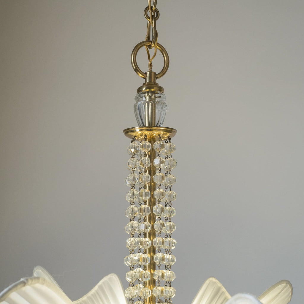 Arsole Lustre en Cristal et Tissu à Créativité Individuelle - Neutralighting