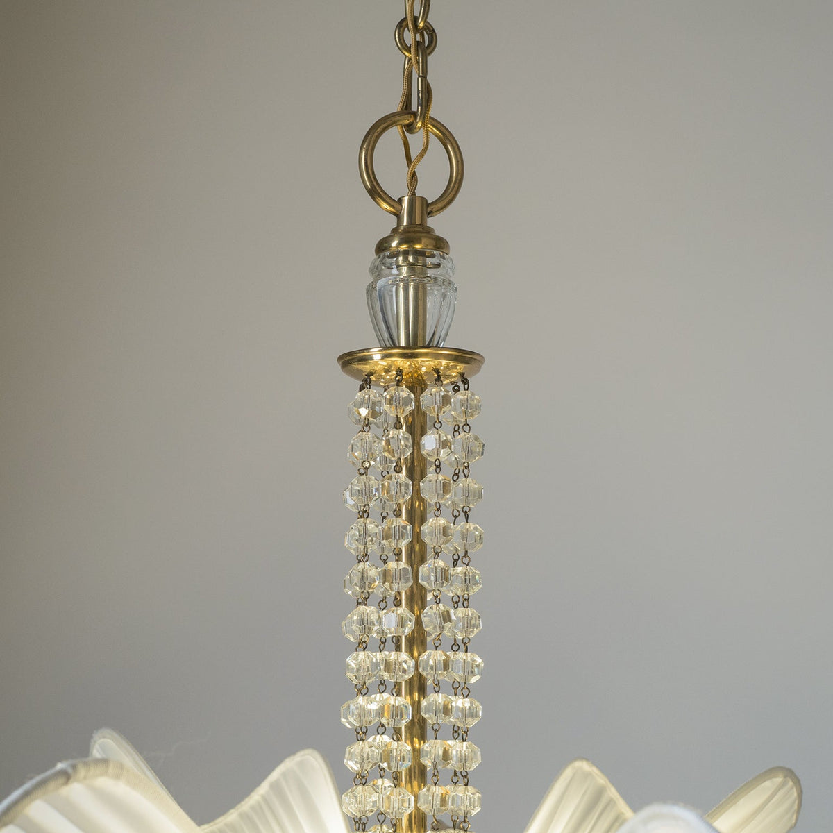 Arsole Lustre en Cristal et Tissu à Créativité Individuelle - Neutralighting