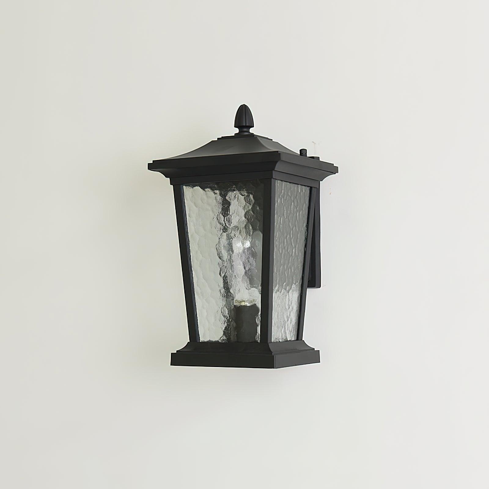 Edwin Applique Murale Extérieure En Verre Élégance Cage À Oiseaux - Neutralighting