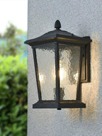 Edwin Applique Murale Extérieure En Verre Élégance Cage À Oiseaux - Neutralighting