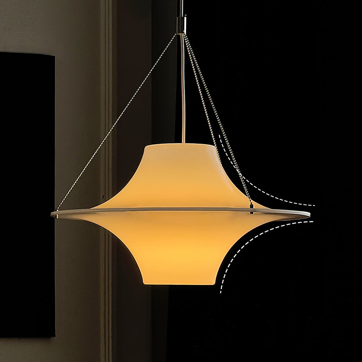 Alsolarae Lampe Suspendue en Métal et Plastique à Créativité Individuelle - Neutralighting