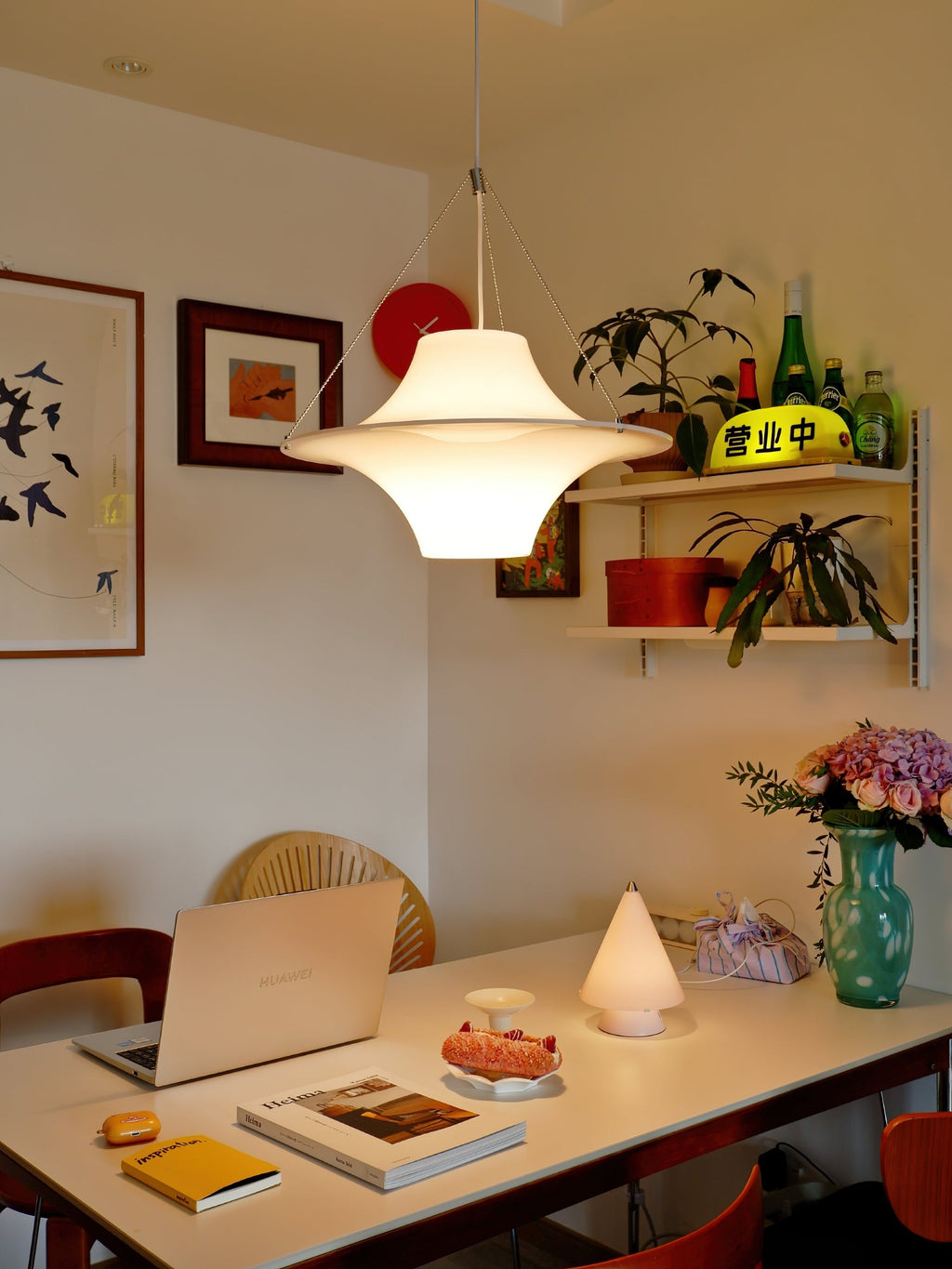 Alsolarae Lampe Suspendue en Métal et Plastique à Créativité Individuelle - Neutralighting
