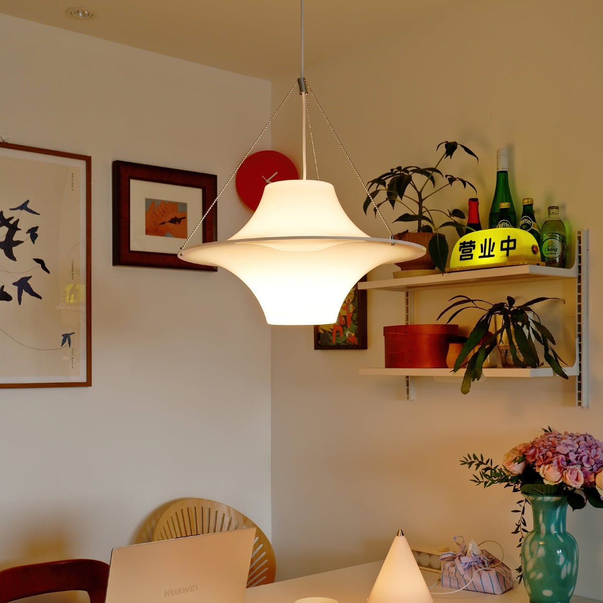 Alsolarae Lampe Suspendue en Métal et Plastique à Créativité Individuelle - Neutralighting