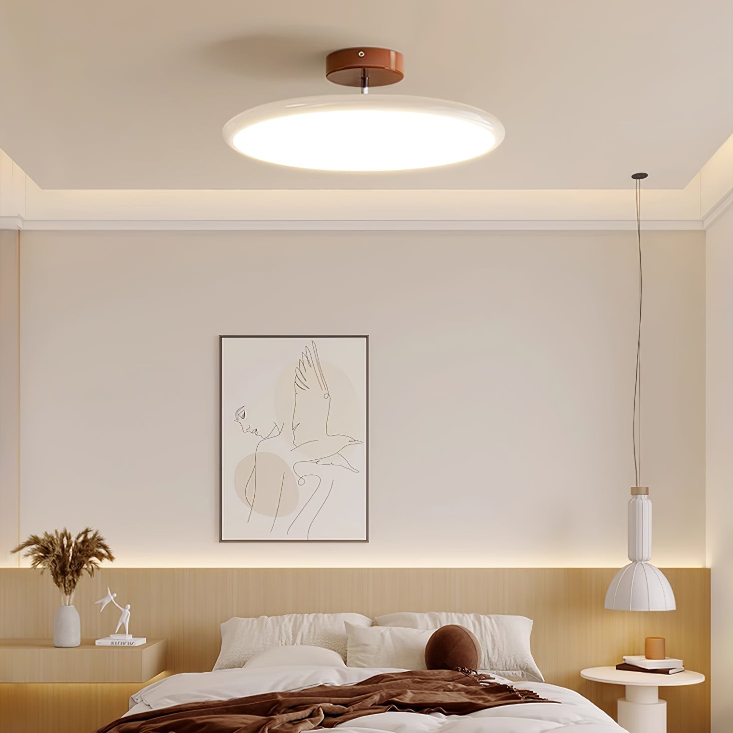Lustra Plafonnier Drift Rond Ajustable - Neutralighting