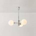 Lustra Chandelier Globe en Verre Chromé - Neutralighting