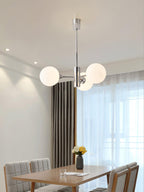Lustra Chandelier Globe en Verre Chromé - Neutralighting