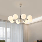 Lustra Chandelier Globe en Verre Chromé - Neutralighting