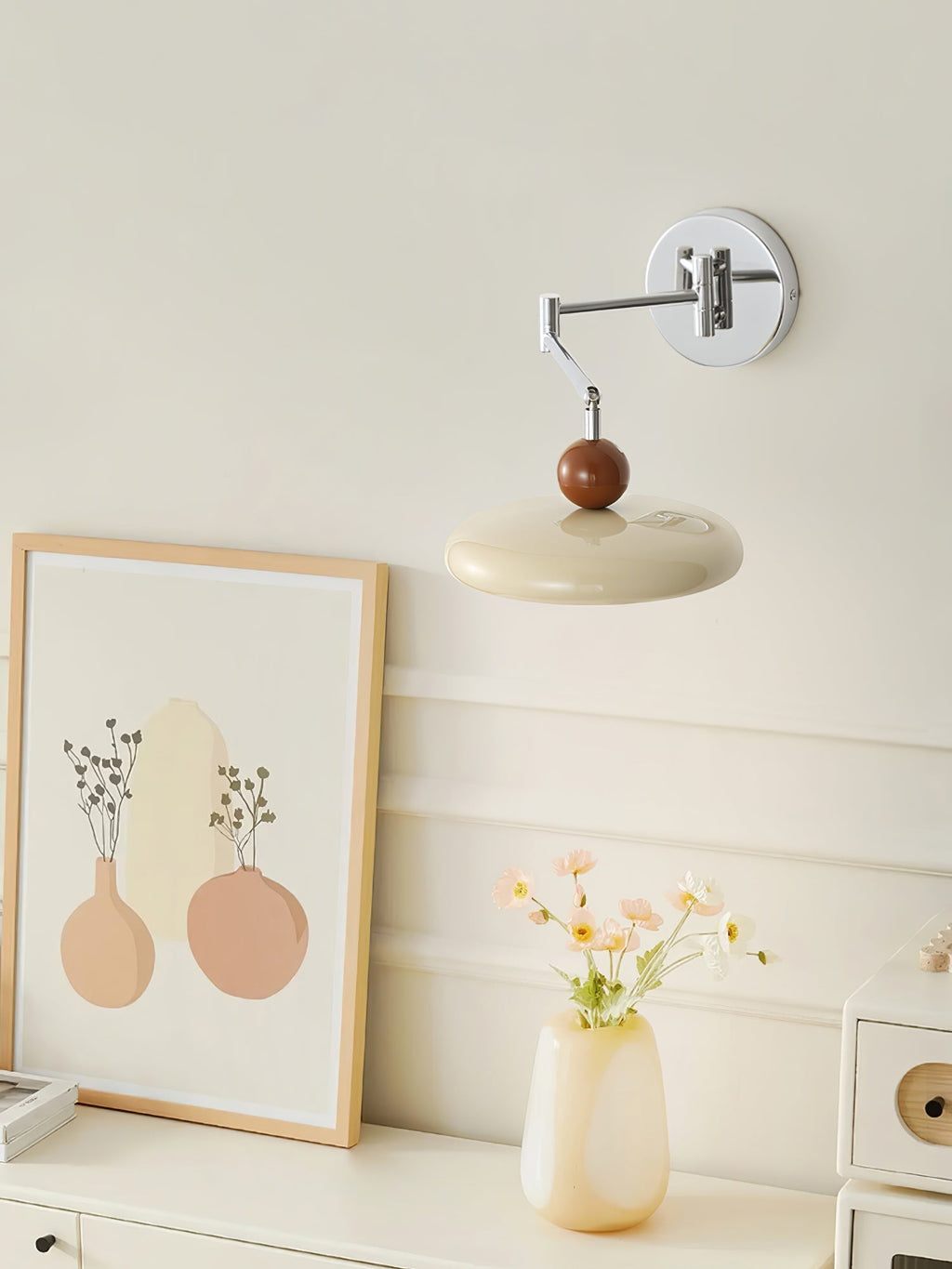 Virelse Applique murale vintage en acrylique - Neutralighting