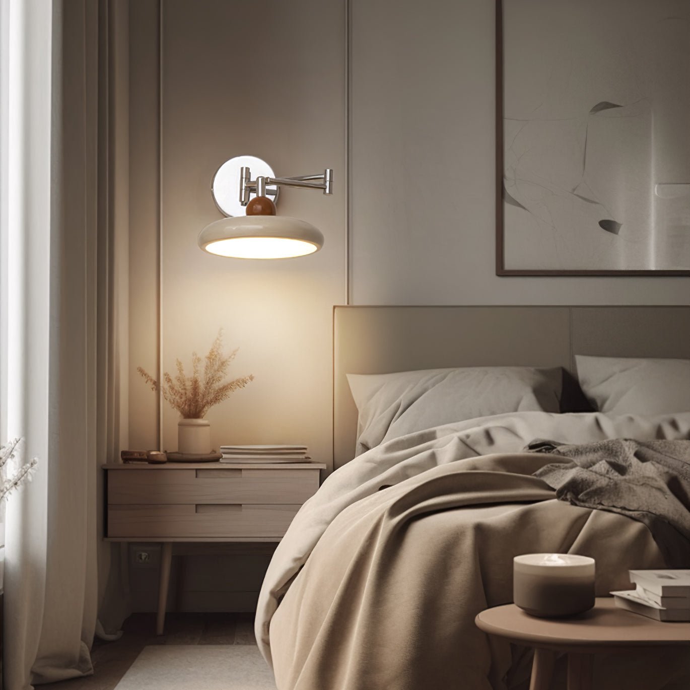 Virelse Applique murale vintage en acrylique - Neutralighting