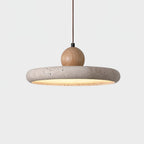 Opalyn Suspension Travertin Bois - Neutralighting