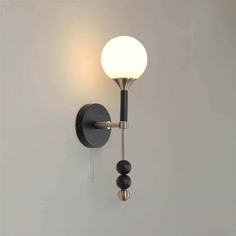 Dream Applique Murale Vintage Verre Bois Noyer - Neutralighting