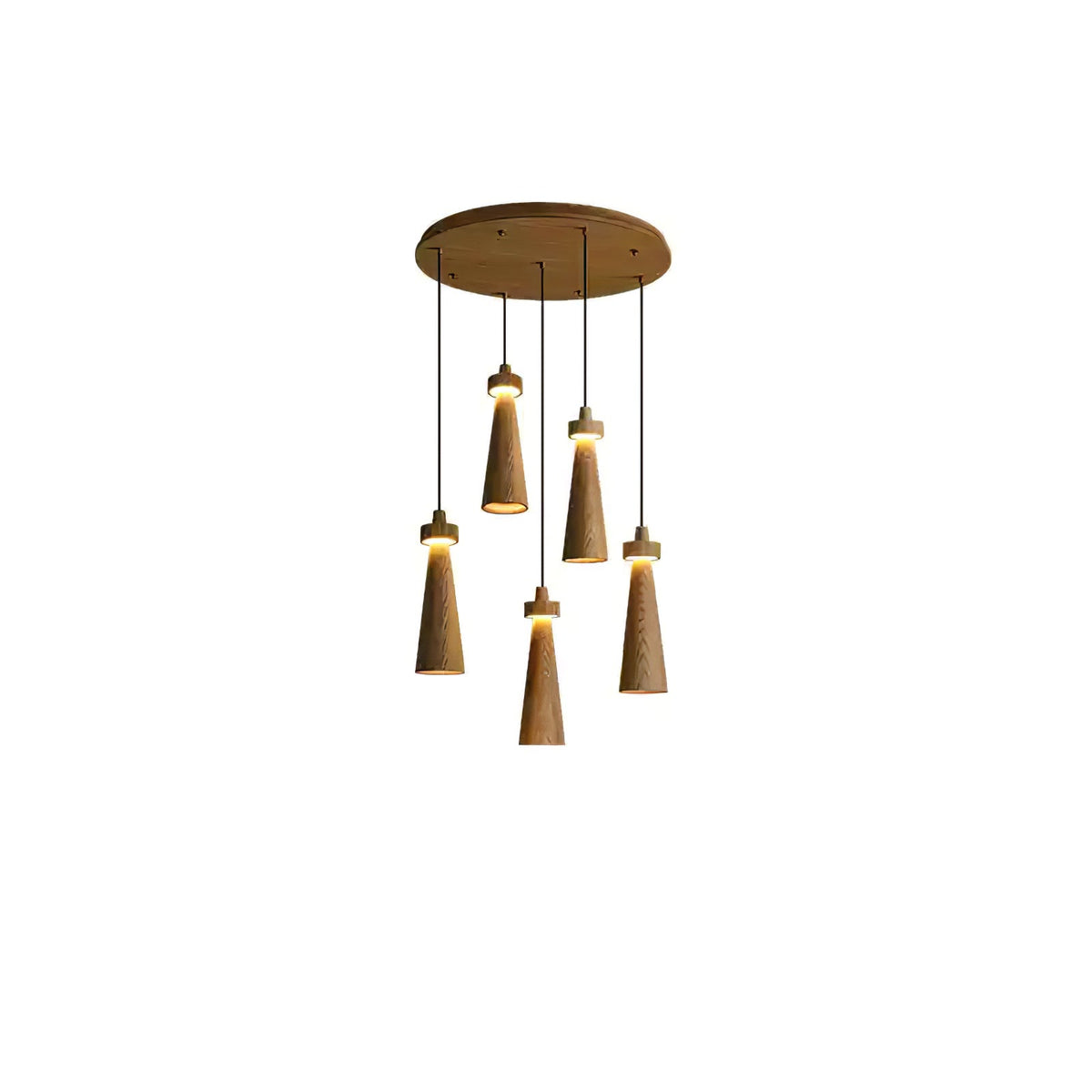 Taper Suspension en Bois Minimaliste - Neutralighting