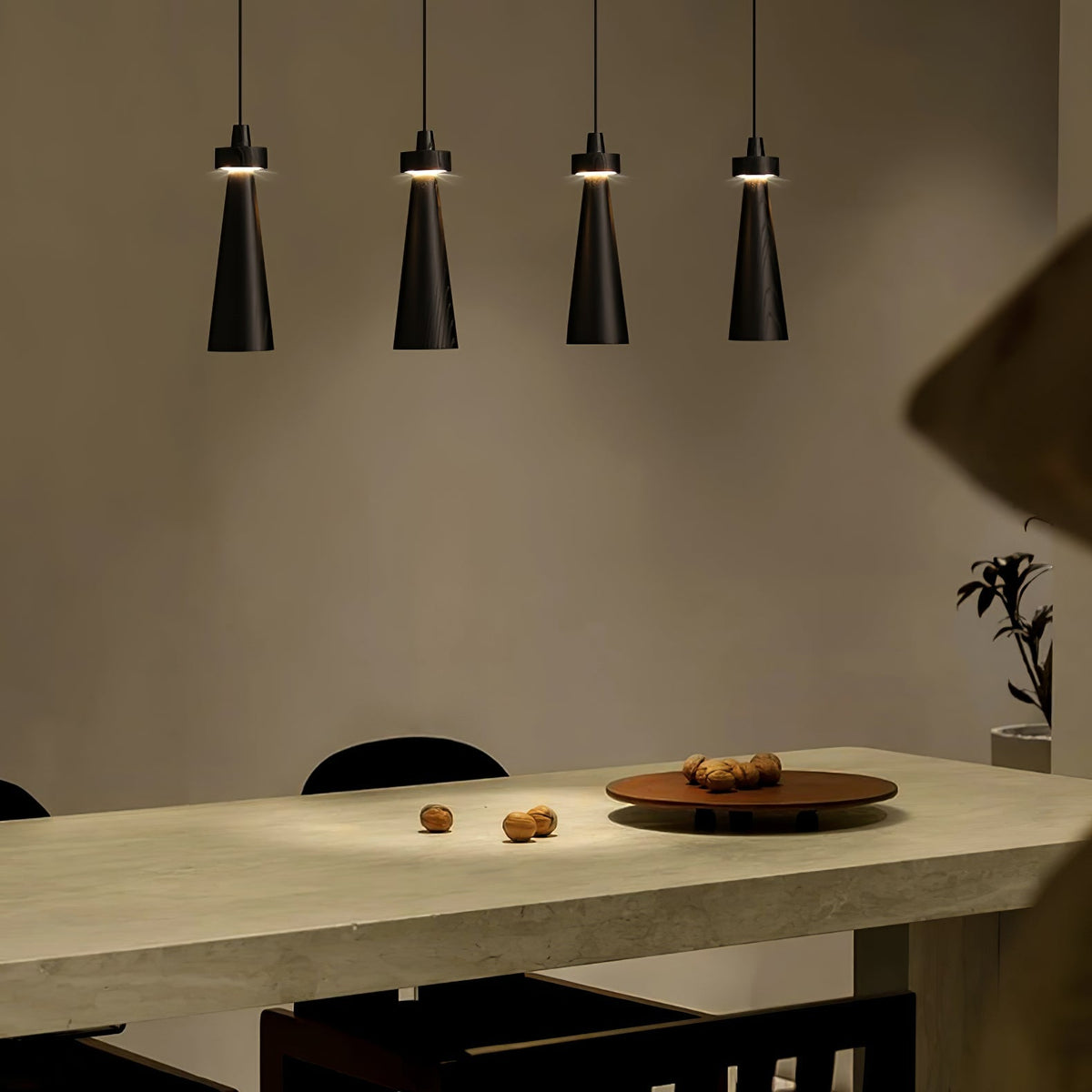 Taper Suspension en Bois Minimaliste - Neutralighting