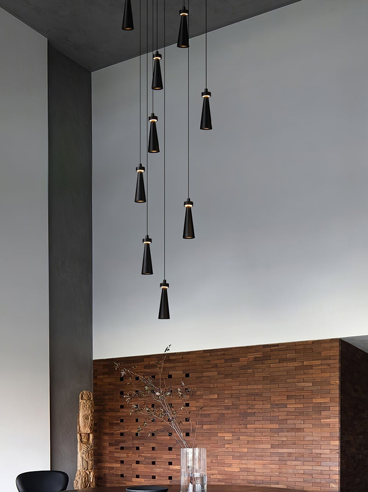 Taper Suspension en Bois Minimaliste - Neutralighting