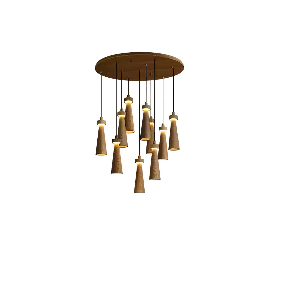 Taper Suspension en Bois Minimaliste - Neutralighting