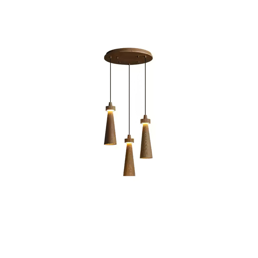 Taper Suspension en Bois Minimaliste - Neutralighting