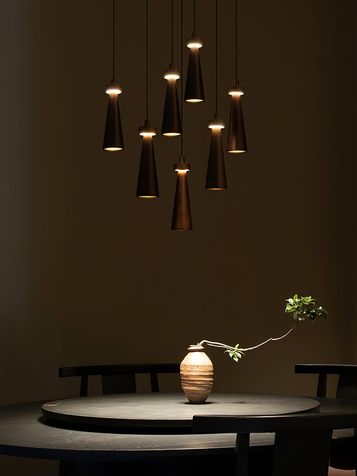 Taper Suspension en Bois Minimaliste - Neutralighting