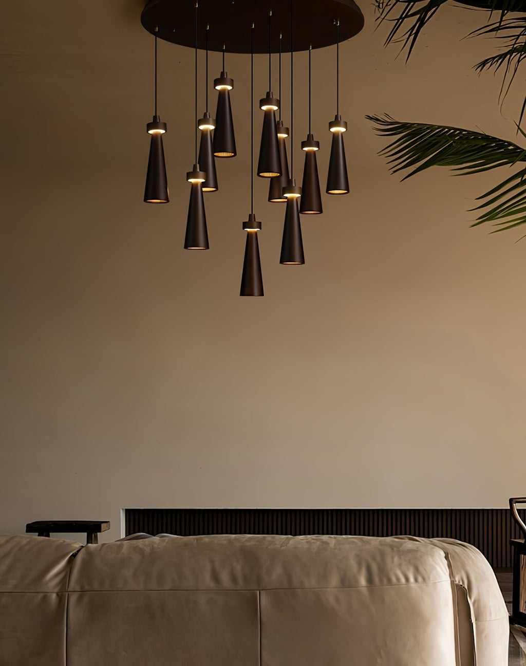 Taper Suspension en Bois Minimaliste - Neutralighting