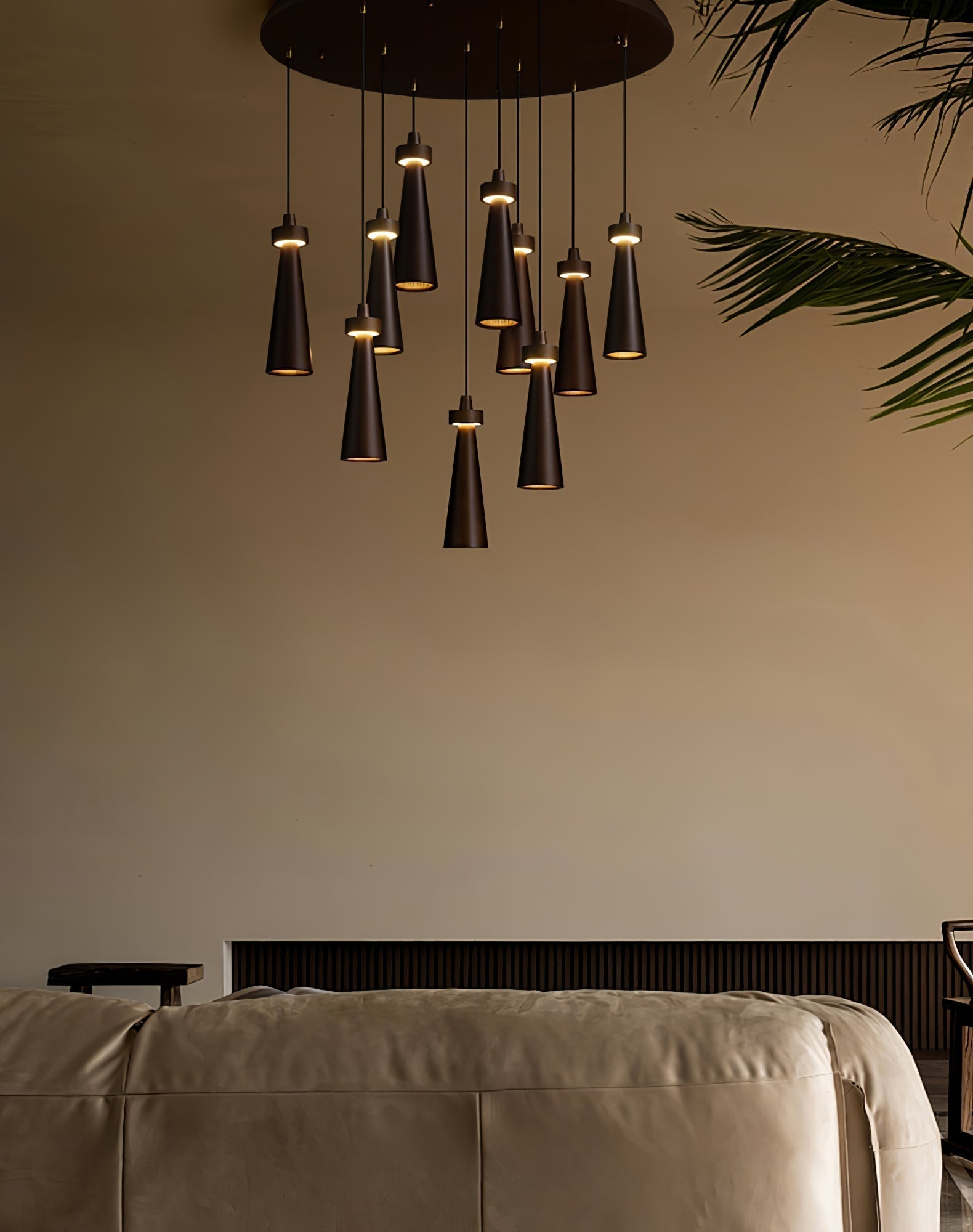 Taper Suspension en Bois Minimaliste - Neutralighting