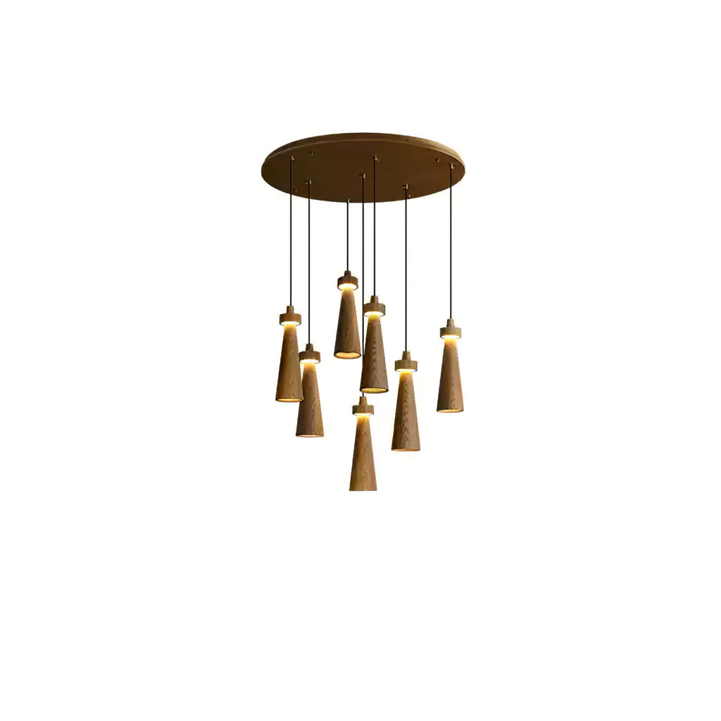 Taper Suspension en Bois Minimaliste - Neutralighting