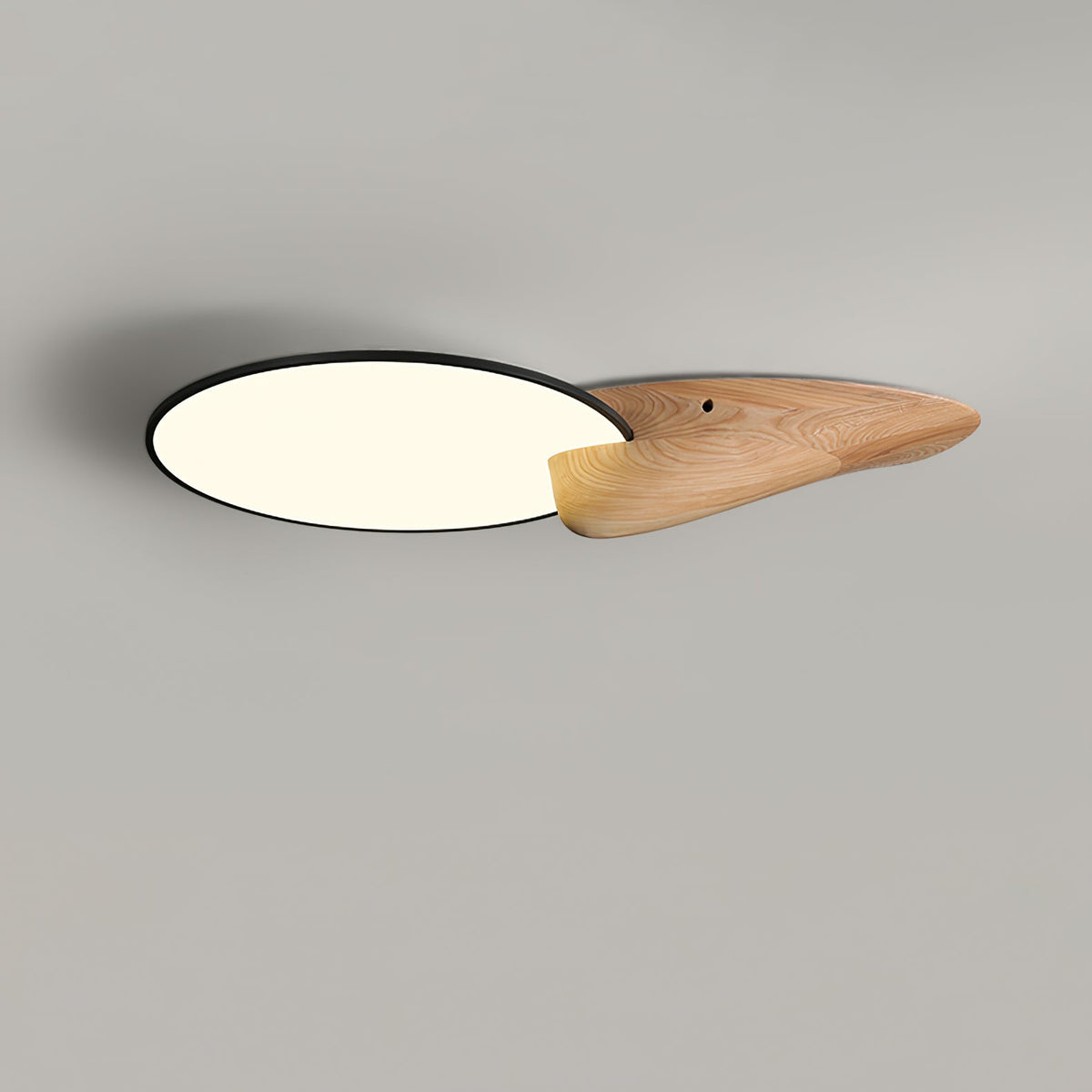 Zovenel Premium Élégance Pic Bois Plafonnier - Neutralighting