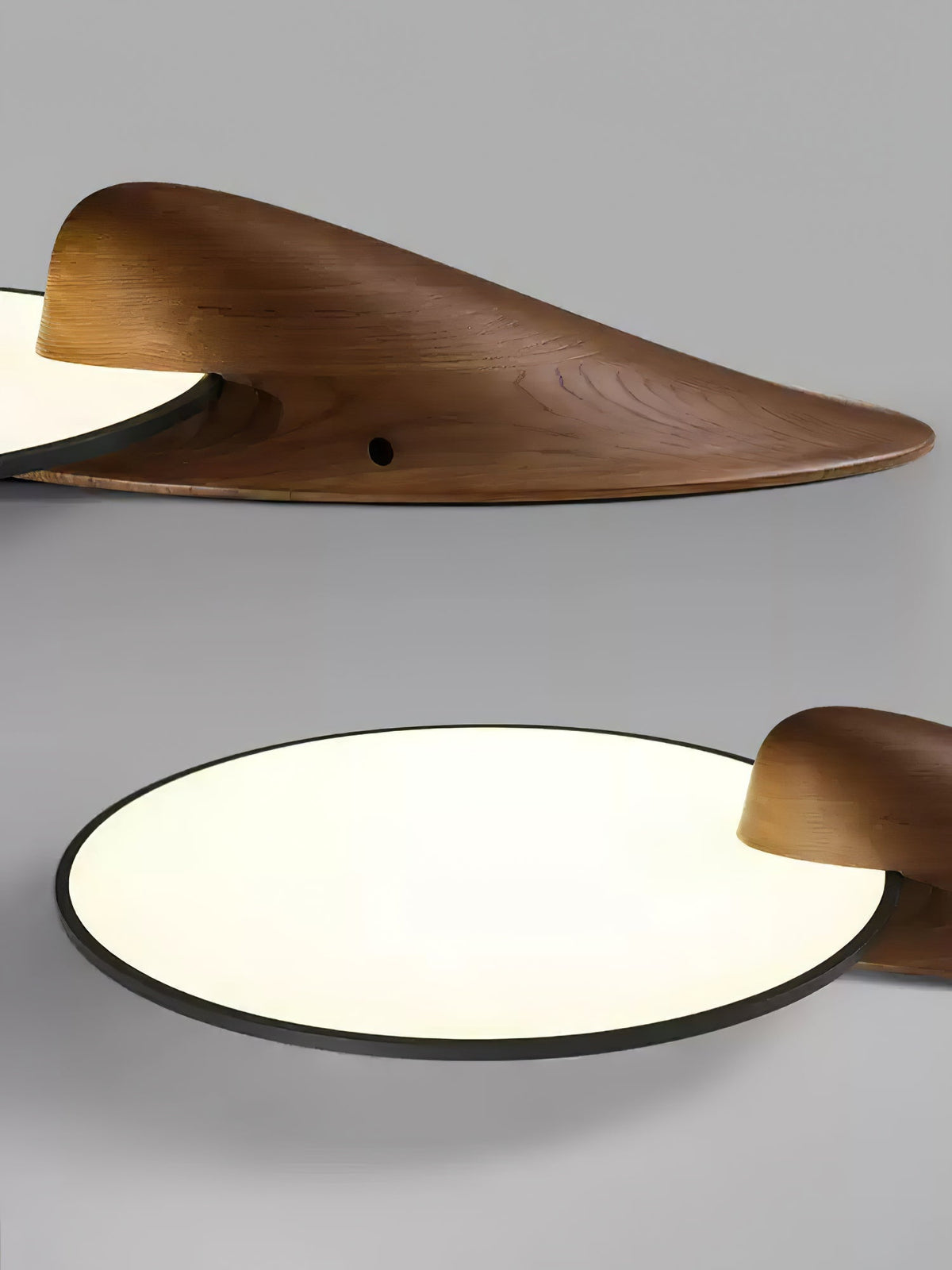 Zovenel Premium Élégance Pic Bois Plafonnier - Neutralighting