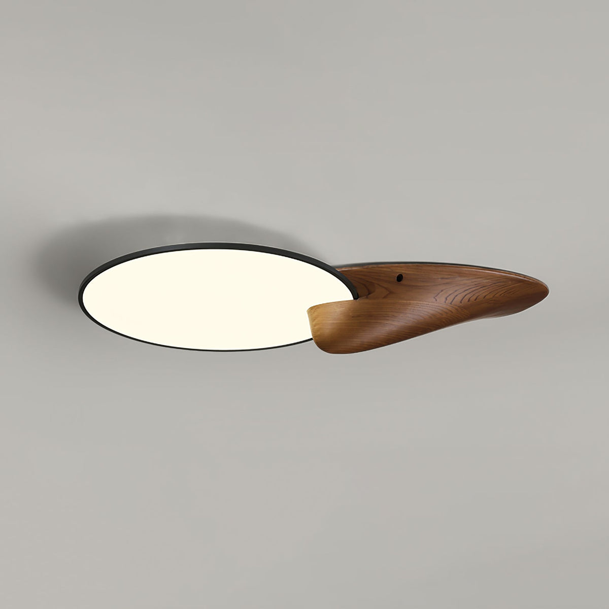 Zovenel Premium Élégance Pic Bois Plafonnier - Neutralighting