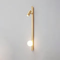 Elarise Lampe Murale en Laiton et Verre Minimaliste - Neutralighting