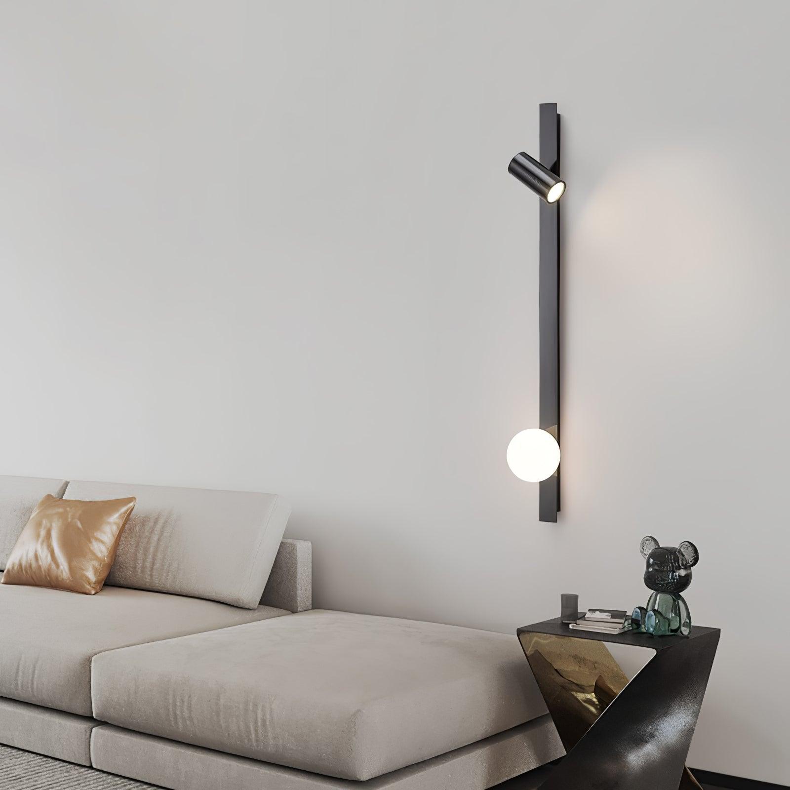 Elarise Lampe Murale en Laiton et Verre Minimaliste - Neutralighting