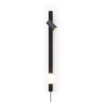 Evlaeiel Long Arm Plug-in Brass Glass Wall Light - Neutralighting