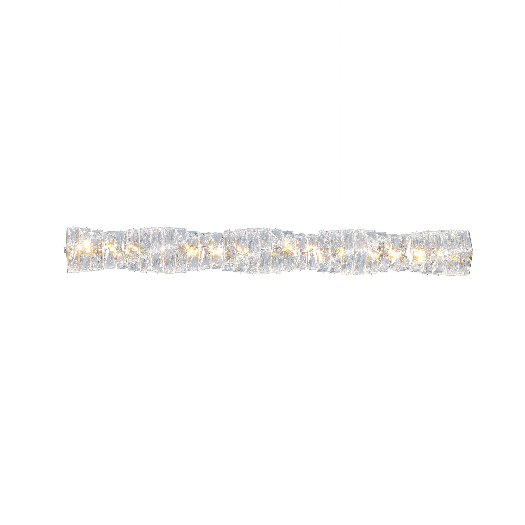 Stream Suspension Linéaire en Cristal - Neutralighting