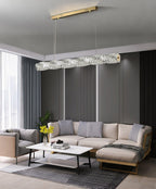 Stream Suspension Linéaire en Cristal - Neutralighting