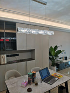 Stream Suspension Linéaire en Cristal - Neutralighting