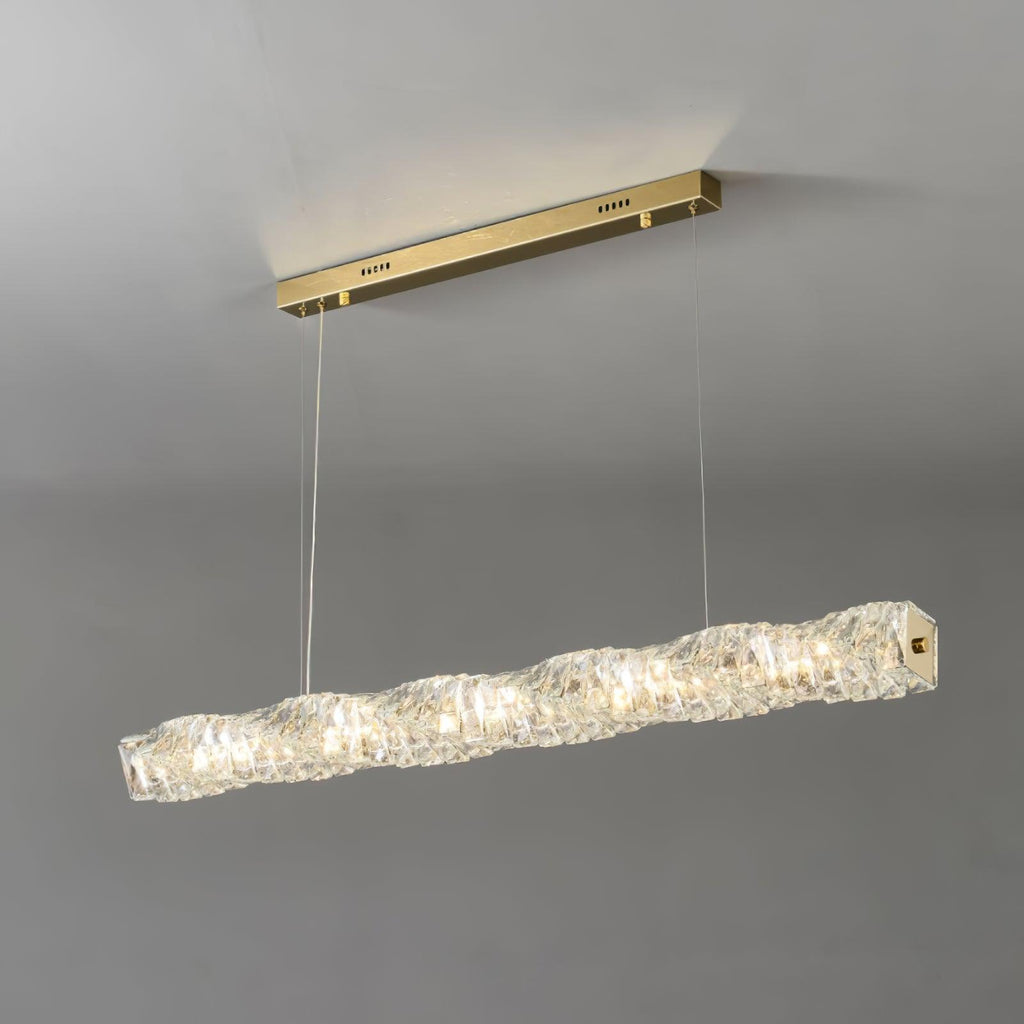 Stream Suspension Linéaire en Cristal - Neutralighting