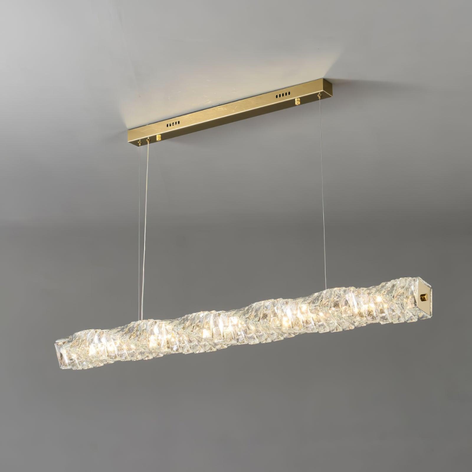 Stream Suspension Linéaire en Cristal - Neutralighting