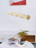 Stream Suspension Linéaire en Cristal - Neutralighting