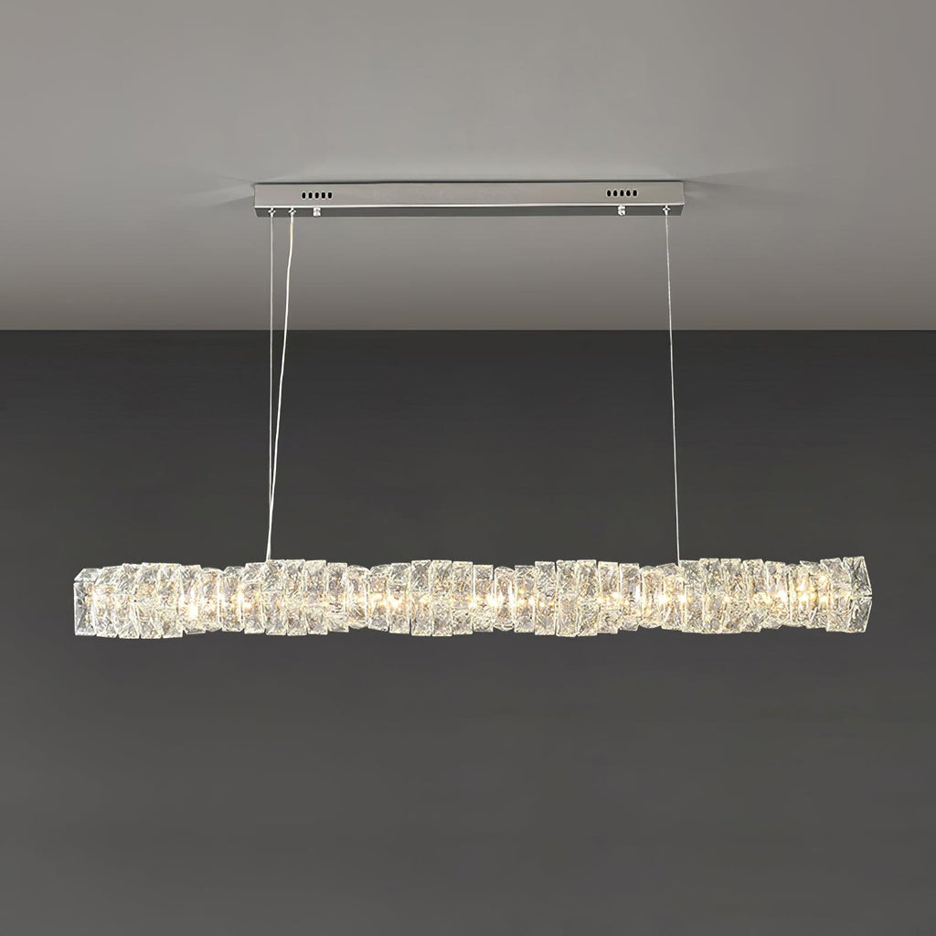 Stream Suspension Linéaire en Cristal - Neutralighting