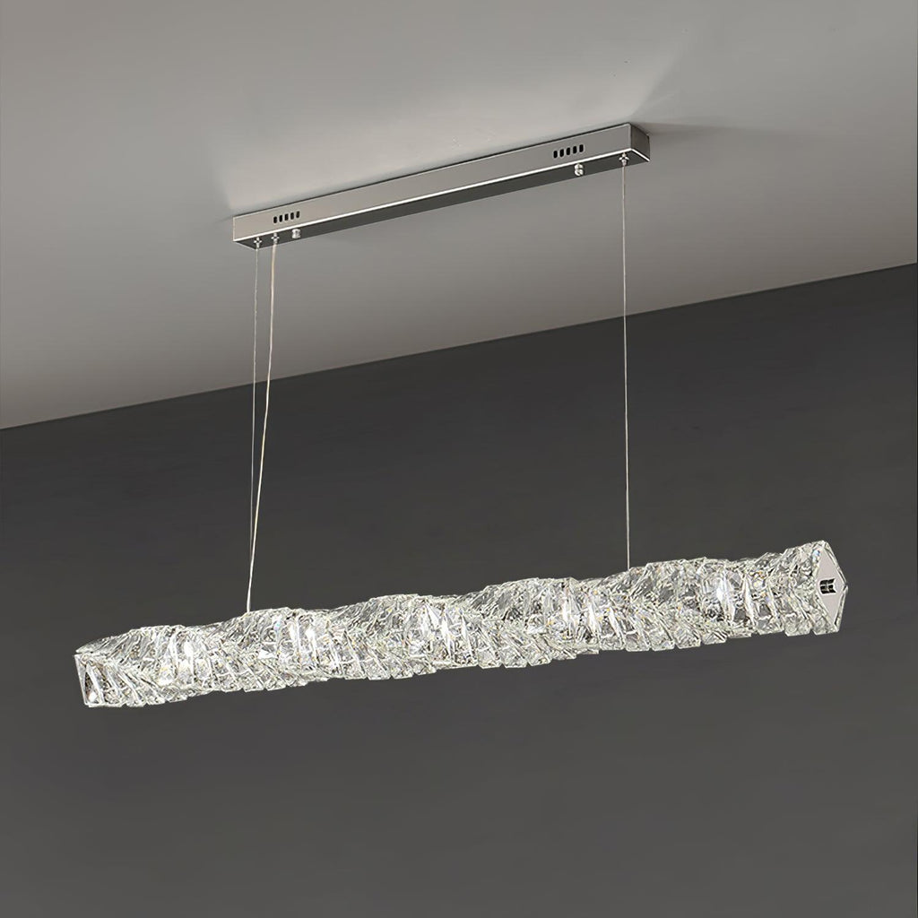 Stream Suspension Linéaire en Cristal - Neutralighting