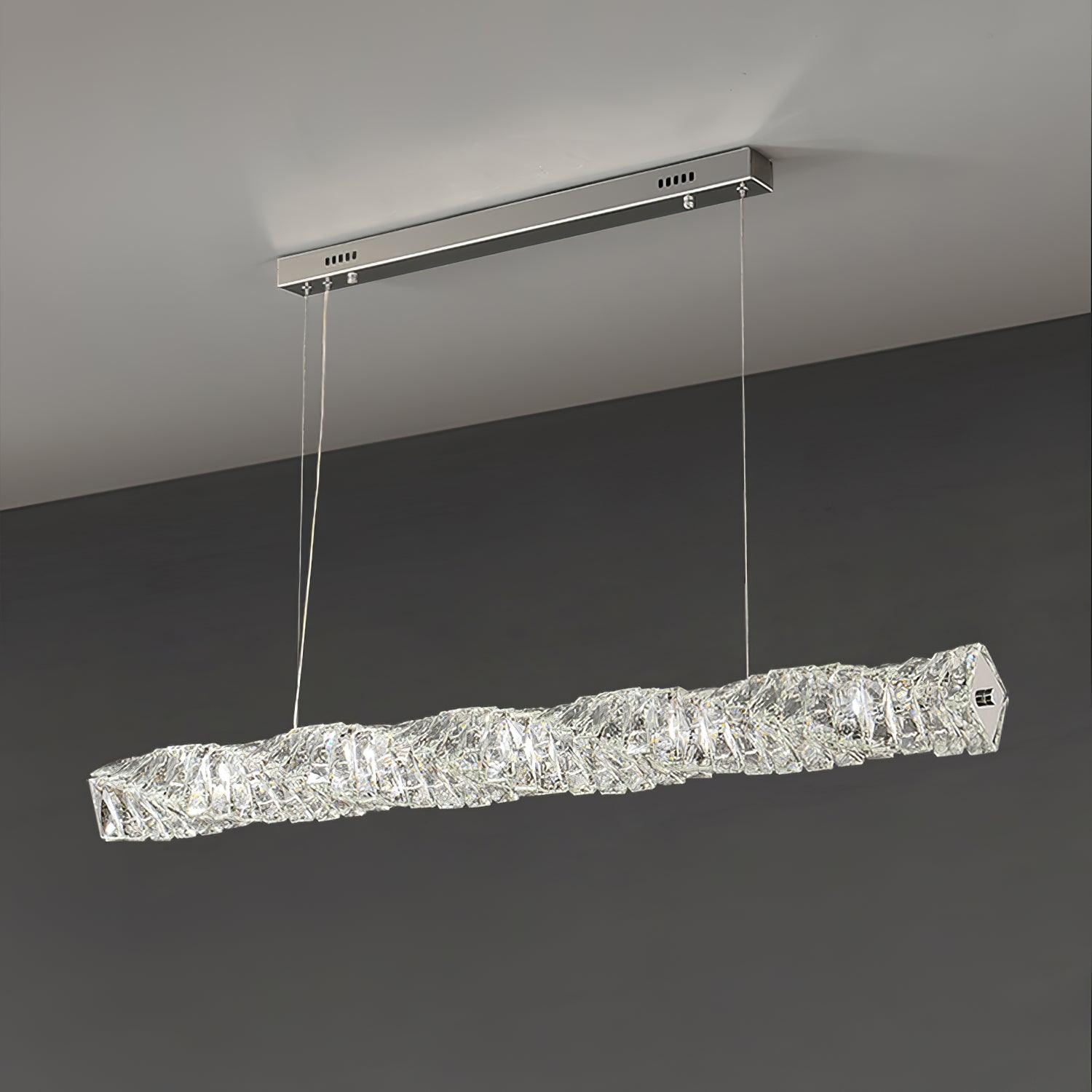 Stream Suspension Linéaire en Cristal - Neutralighting