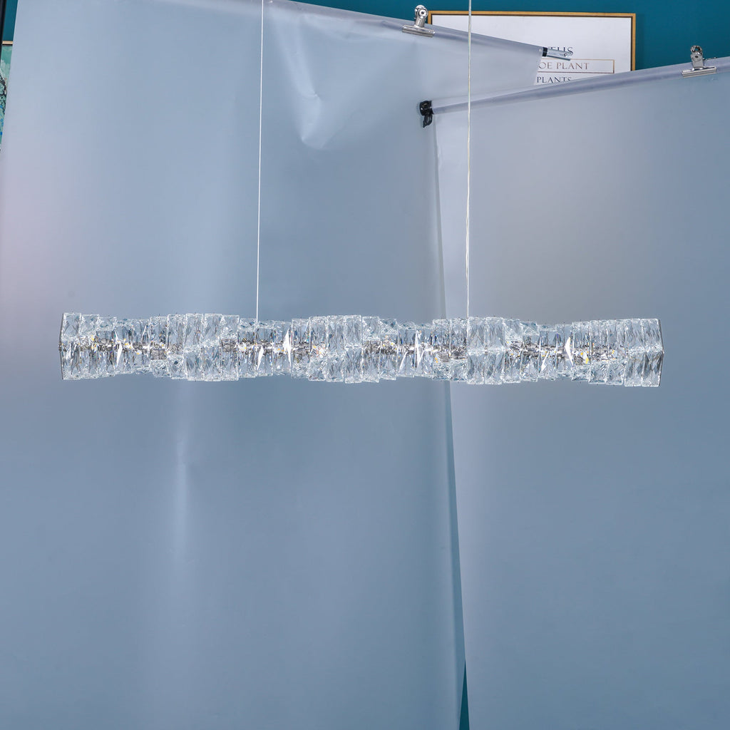Stream Suspension Linéaire en Cristal - Neutralighting