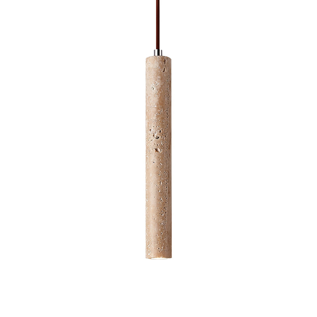 Olvynarae Suspension Cylindrique en Travertin - Neutralighting