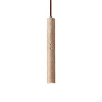 Olvynarae Suspension Cylindrique en Travertin - Neutralighting