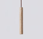 Olvynarae Suspension Cylindrique en Travertin - Neutralighting