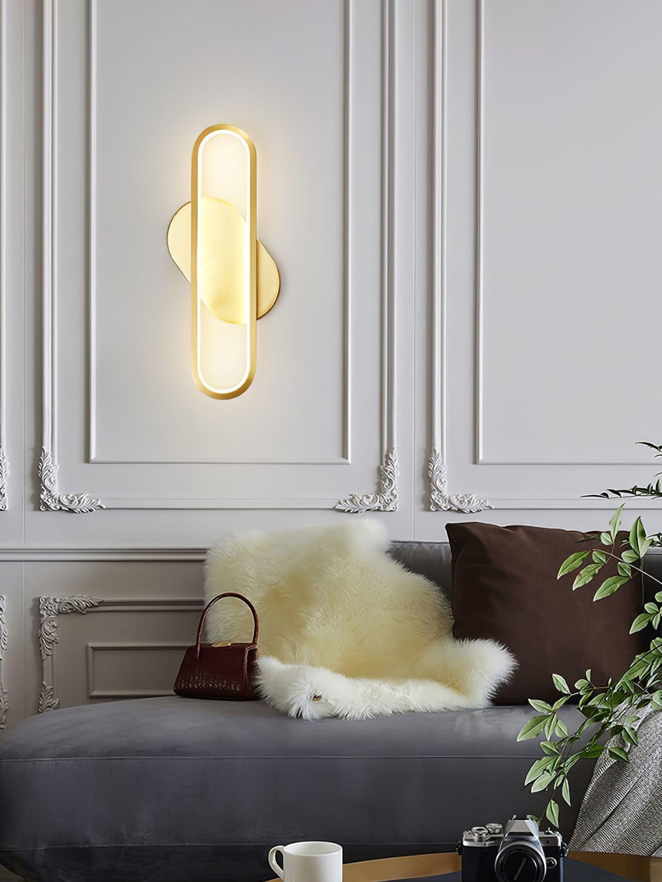 Mirage Applique Murale Classique en Laiton - Neutralighting