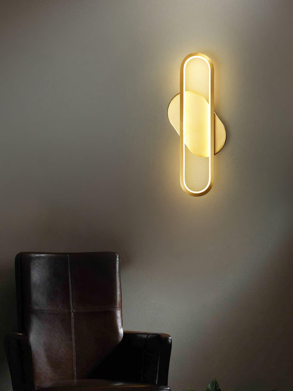 Mirage Applique Murale Classique en Laiton - Neutralighting