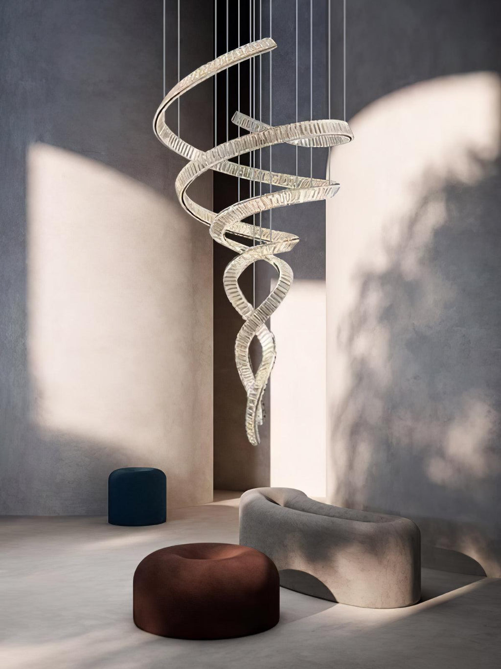 Cotalan Suspension Fluide en Or - Neutralighting