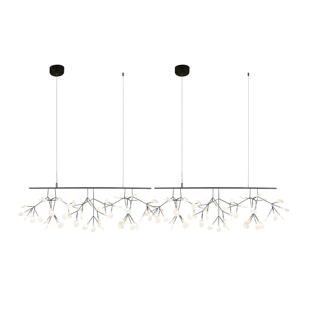 Lustra Chandelier LED À Branches Longues Et Linéaires Artistiques - Neutralighting