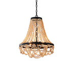 Vevyniel Lustre En Métal Et Bois De Luxe Postmoderne - Neutralighting
